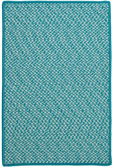 Colonial Mills Outdoor Houndstooth Tweed OT57 Turquoise